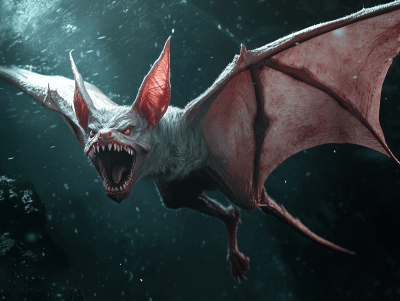 Feathered Monster Bat