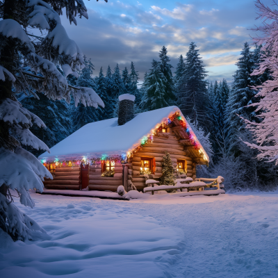 Cozy Christmas Cabin