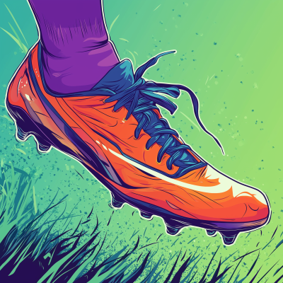 Dynamic Soccer Shoes Advertisement