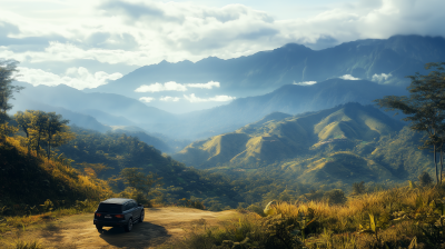 Colombian Mountain Landscape