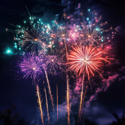 Happy New Year Celebration