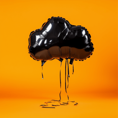 Deflated Cloud Balloon