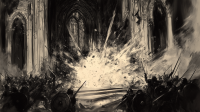 Epic Battle Sketch