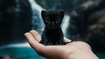 Newborn Black Panther