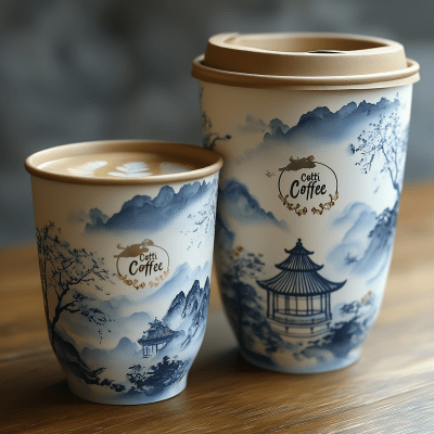 Elegant Coffee Cups