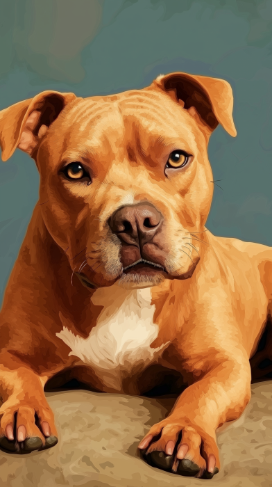 Pop Art Pitbull