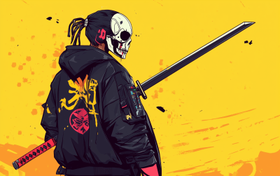 Techwear Skull Dude