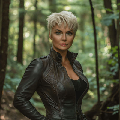 Fantasy Woman in Forest