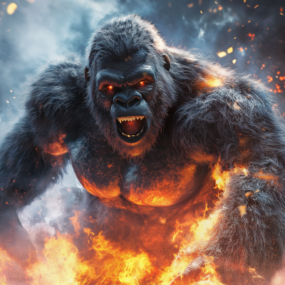 Realistic Ice King Kong