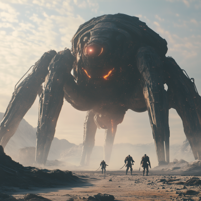 Giant Alien Fortress