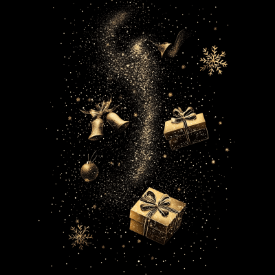 Golden Christmas Magic