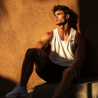 Male Sportswear Photoshoot