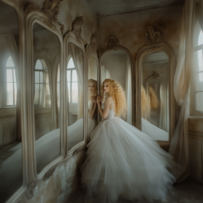 Ethereal Ballerina in Studio