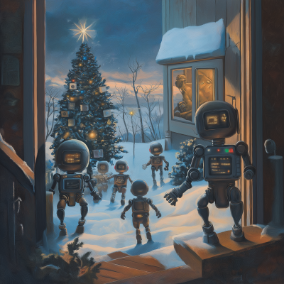 Christmas Morning in Renaissance Style