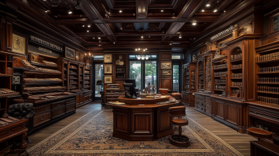 Cigar Store Interior