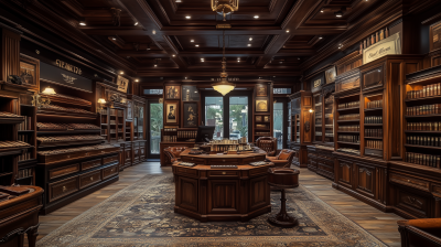 Cigar Store Interior