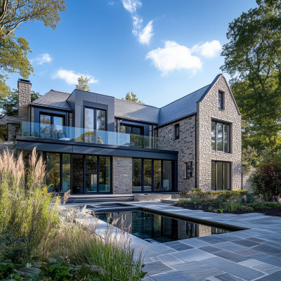 Contemporary Feng Shui House