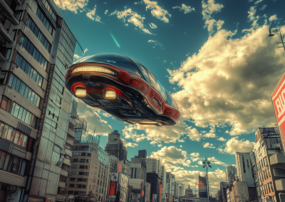 Futuristic Flying Cars