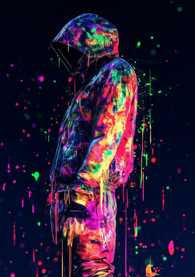 Psychedelic Neon Fashion