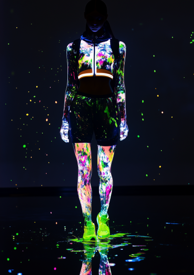 Psychedelic Neon Fashion