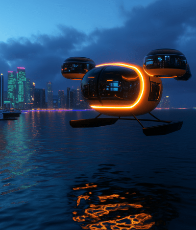 Futuristic Floating Homes