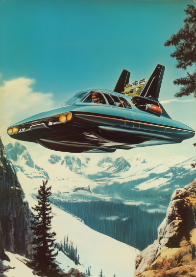 Ultimate Flying Car 1970s