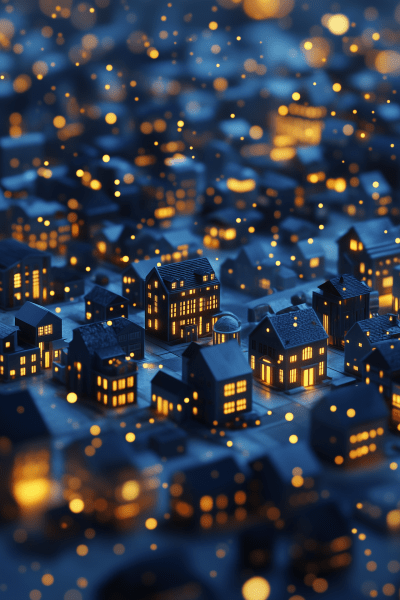 Lively Cityscape