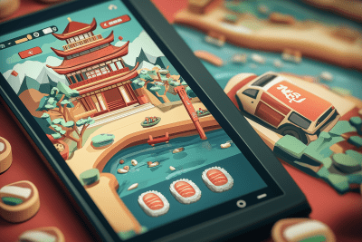 Sushi Game User Interface Assets