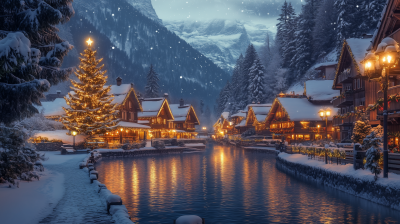 Magical Christmas Village