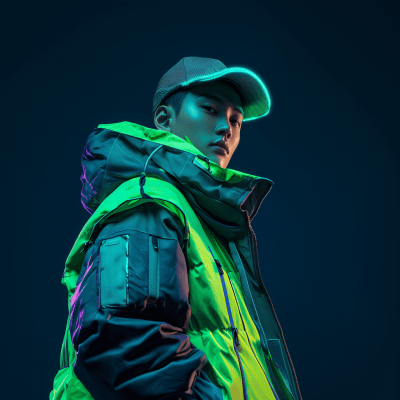Cyberpunk Winter Fashion