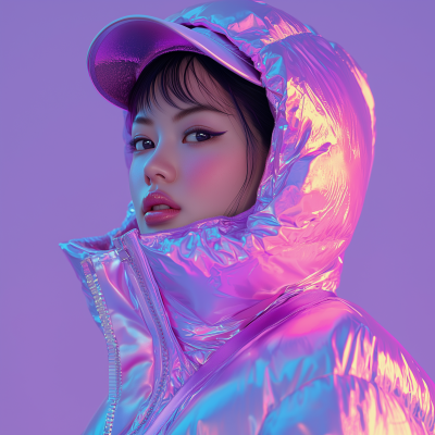 Futuristic Fashion Portrait