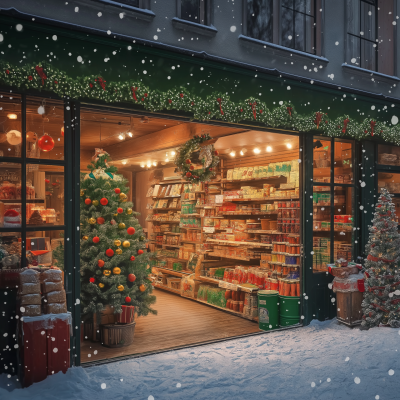 Christmas Food Store