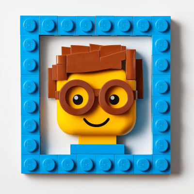 Lego Child Portrait