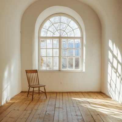 Bright Monastery Room