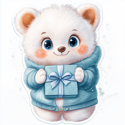 Cute Chibi Teddy Bear