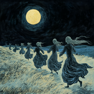 Celtic Gods at Night