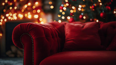 Christmas Decor Setup