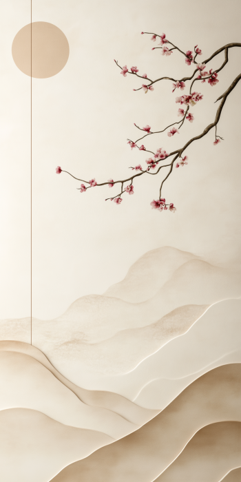 Korean Aesthetic Backdrop
