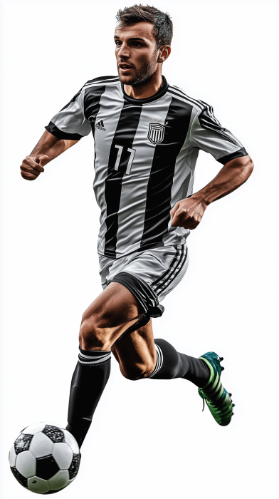 Udinese Soccer Player in Motion