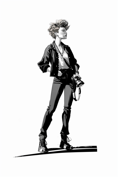 Ginger Woman Illustration