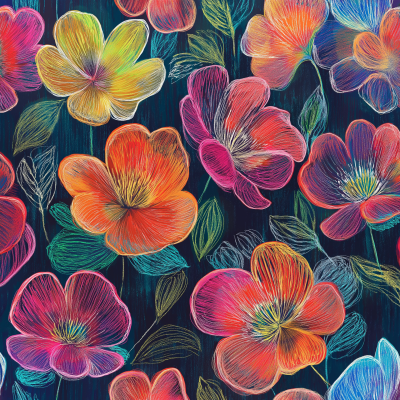 Exotic Flower Patterns