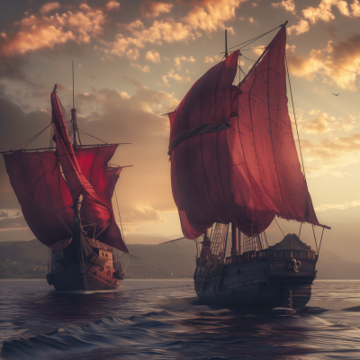 Medieval Ships Duel