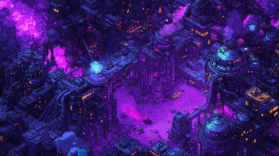 Alien Cyberpunk City
