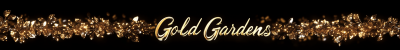 Gold Gardens 3D Text