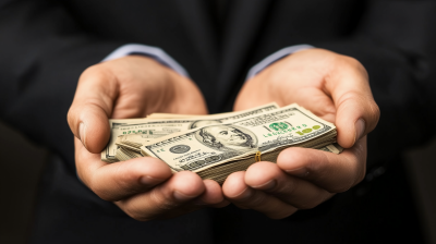 Man Holding Money