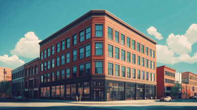 Old Style Marketing Agency Building