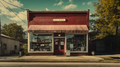 Vintage Retail Store Front