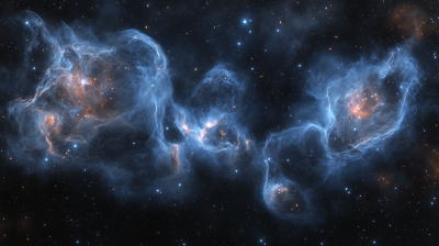 Vibrant Nebula in Deep Space