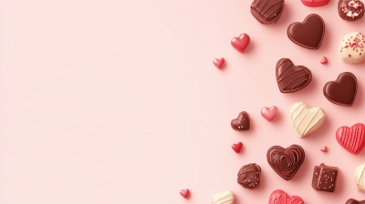 Valentine’s Day Chocolate Banner