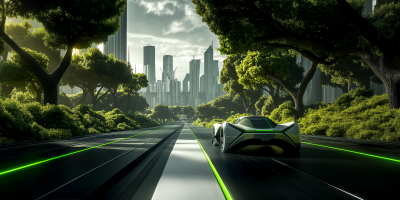 Futuristic City Drive